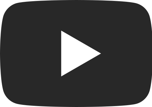 This Image Rendered As Png In Other Widths - Youtube Black Logo Png (500x352), Png Download