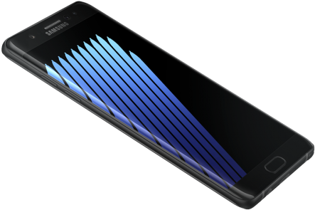 Samsung's Galaxy Note7 - Samsung Galaxy Note 7 Png (600x294), Png Download