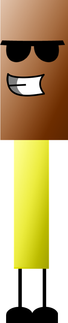 Corn Dog Pose 1 - Inanimate Objects Corn Dog (223x1048), Png Download