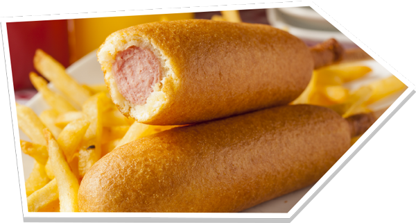 Source - - Recept Na Corn Dog (600x321), Png Download