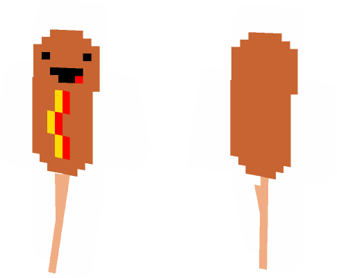 Enjoy Your Corn Dog - Skin (584x497), Png Download