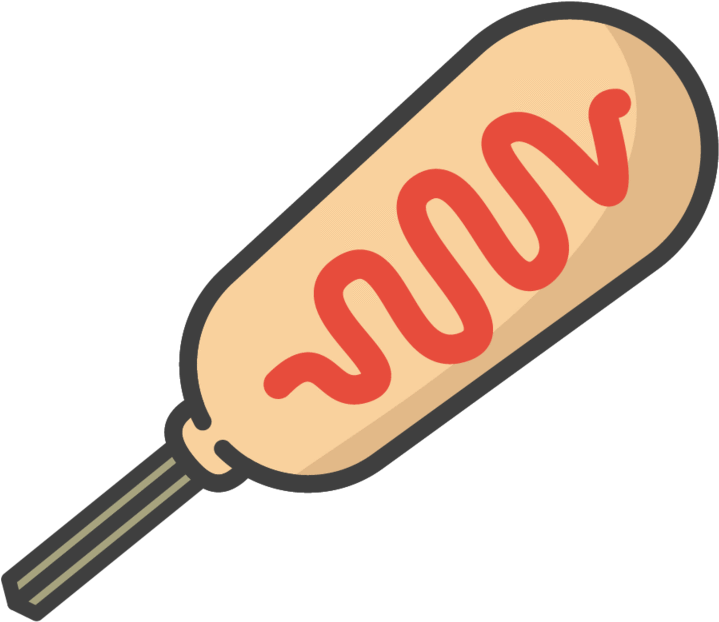 Corn Dog With Ketchup Shirt - Mustard (720x720), Png Download