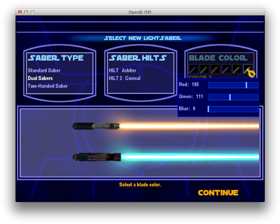 Original) - Star Wars Jedi Academy Lightsaber Hilt (914x736), Png Download