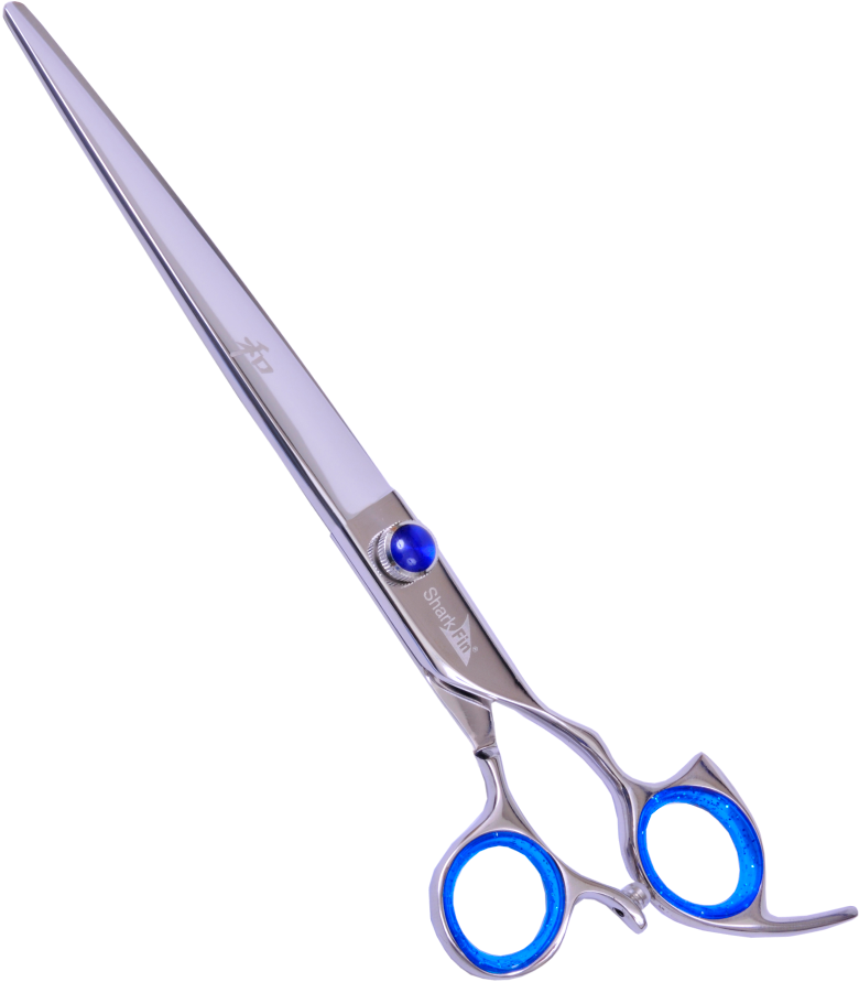 How - Shark Fin Grooming - Silver Line Straight Blade Swivel (795x900), Png Download