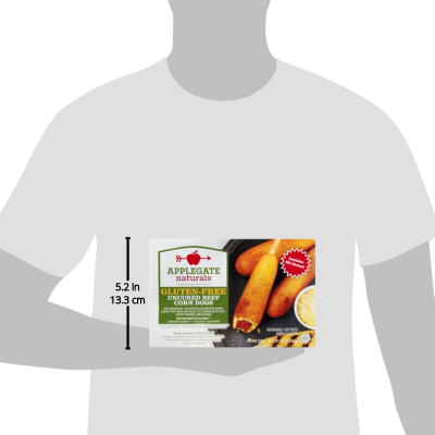 Applegate, Natural Gluten-free Uncured Beef Corn Dogs, - Applegate Naturals Gluten Free Uncured Beef Corn Dogs (400x400), Png Download