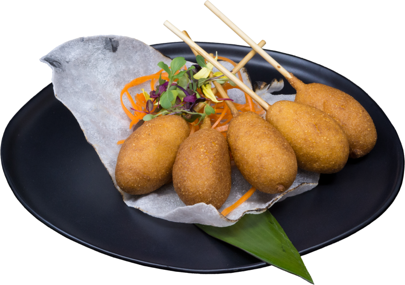 Click To Expand - Kushikatsu (801x563), Png Download
