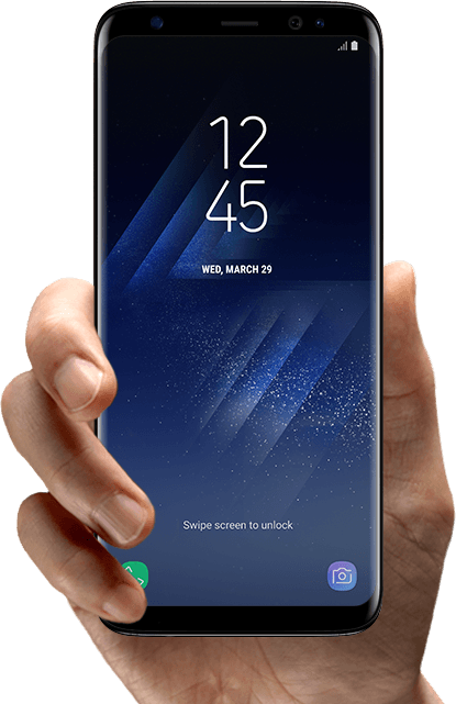 Samsung Clear View Standing Cover Ef-zg950 Protective (415x641), Png Download