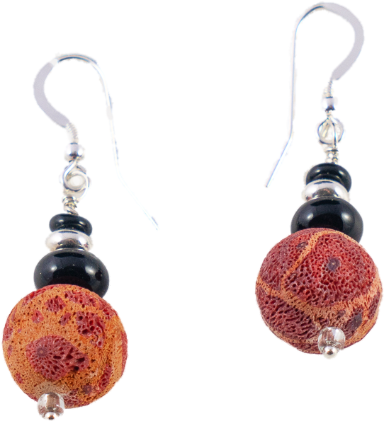 Devils Marbles Earrings - Earring (800x755), Png Download