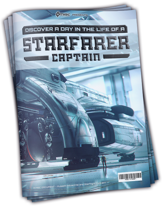 Discover A Day In The Life Of A Starfarer Captain - Art (525x670), Png Download