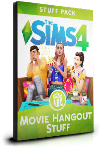 The Sims 4 Outdoor Retreat - Sims 4 Movie Night (digital Code) (500x500), Png Download