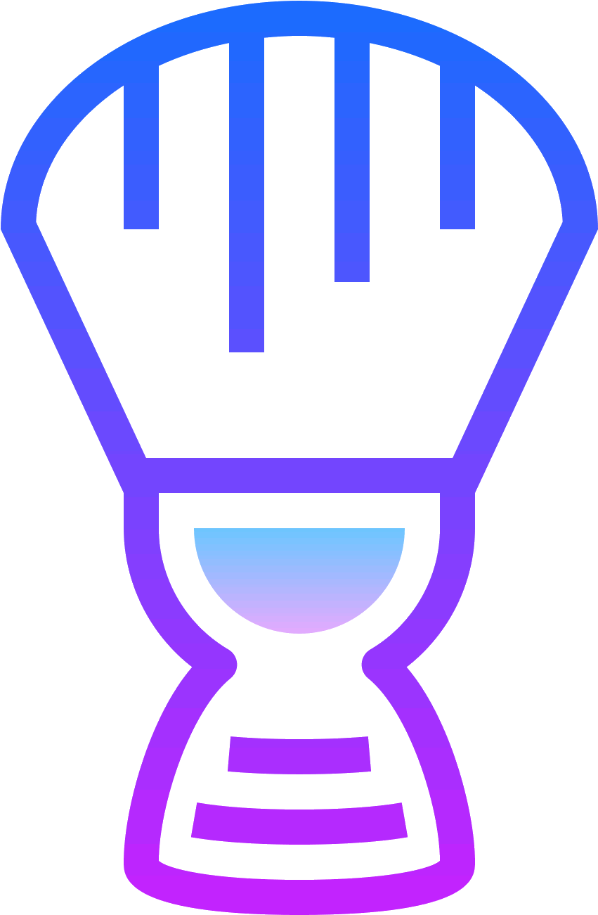 Barber Brush - Brush (1600x1600), Png Download