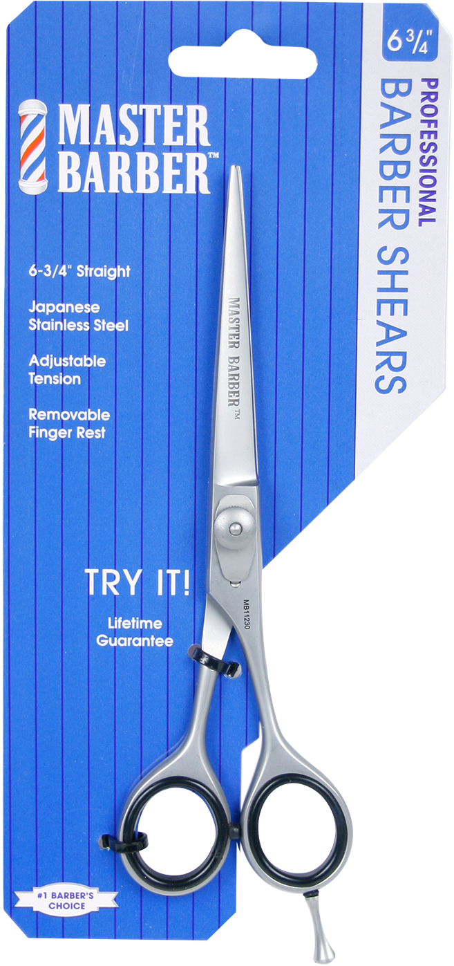 Master Barber Barber Shear - Toolworx Barber Shears, 6.75 Inch By Toolworx (1600x1600), Png Download