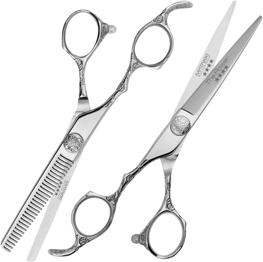 Picture Of The Flower Lefty Scissor Set - Flower (900x900), Png Download