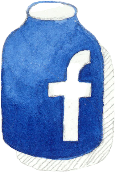 Fb-icon - Cross (432x603), Png Download