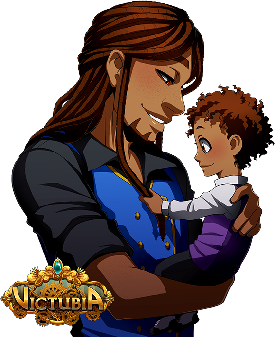 Father & Son - Father (596x750), Png Download