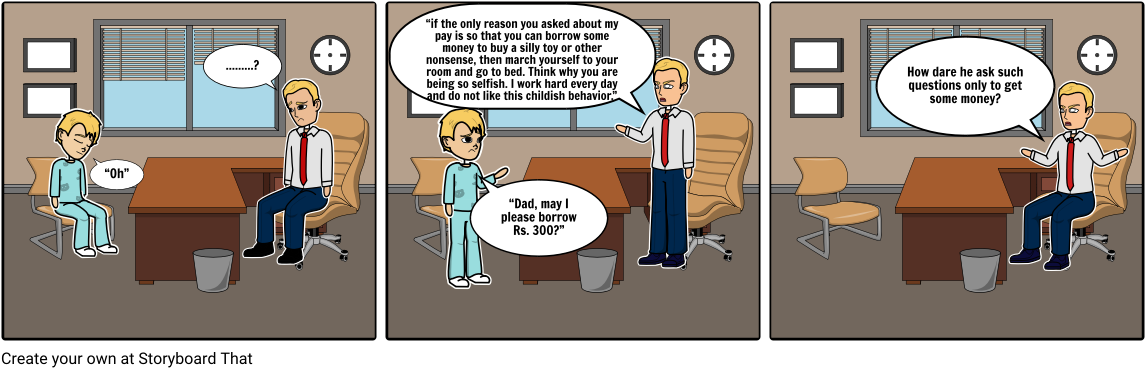 Father And Son Conversation - Communication (1164x385), Png Download