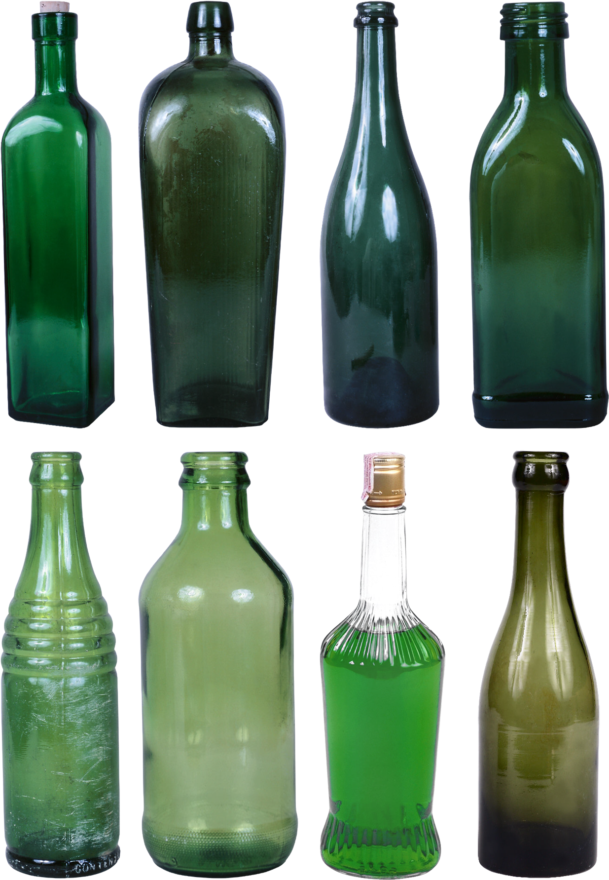 Graphic Free Alcohol Vector Plastic Bottle - Bottles Png (1360x1868), Png Download