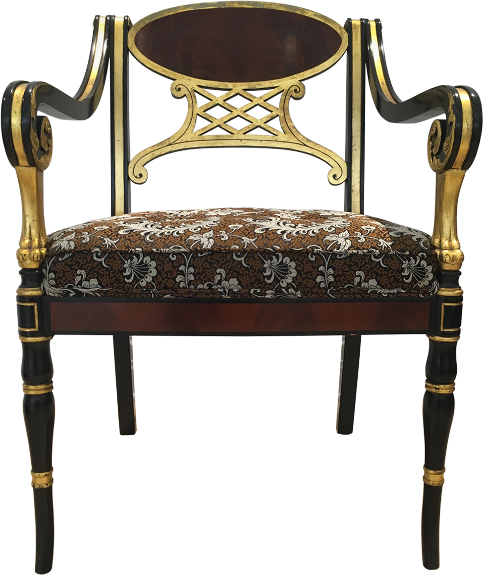 Viyet Designer Furniture Seating Baker Georgian Style - Chair (1200x1200), Png Download