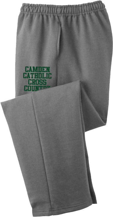 Camden Catholic Cross Country Open Hem Sweatpant - Sweatpants (416x800), Png Download