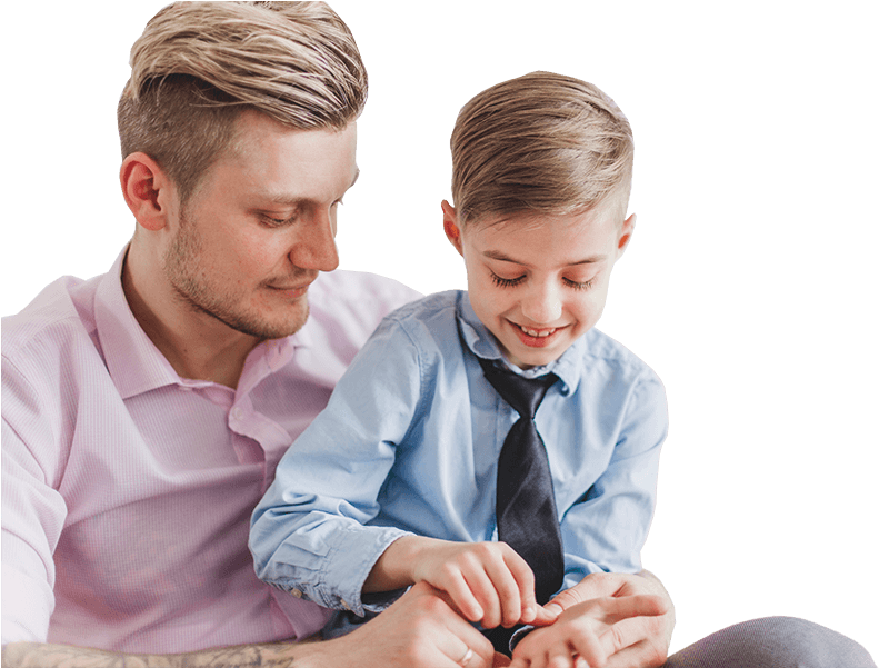 Father-son - Father (900x600), Png Download