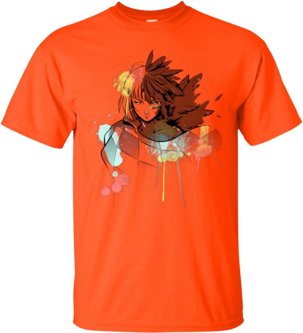 Howl Watercolor Ghibli T-shirt - United States Veteran T-shirt - Red - Small (1155x1155), Png Download