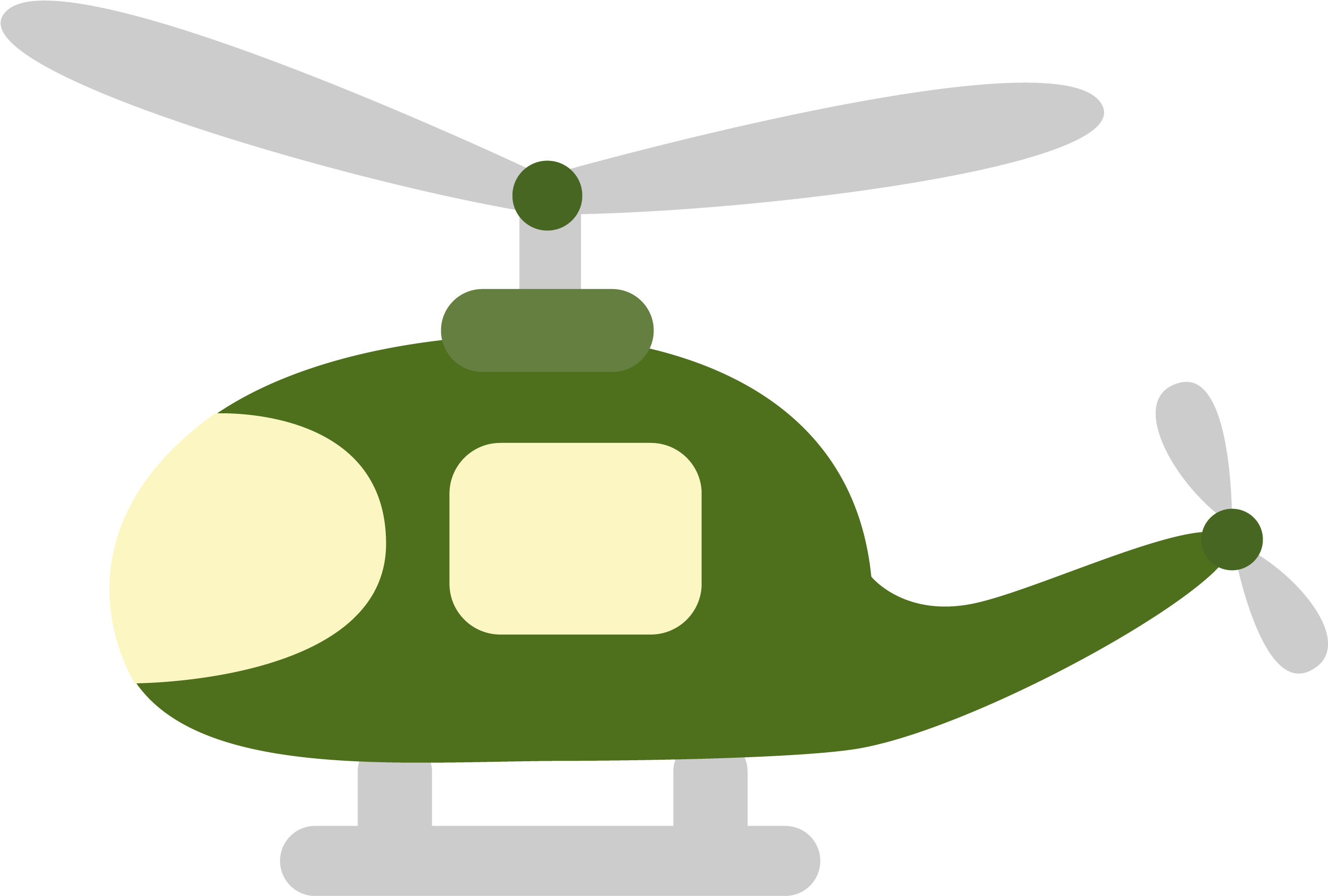 Helicopter Clipart Printable - Topo De Bolo Exercito (2888x2309), Png Download