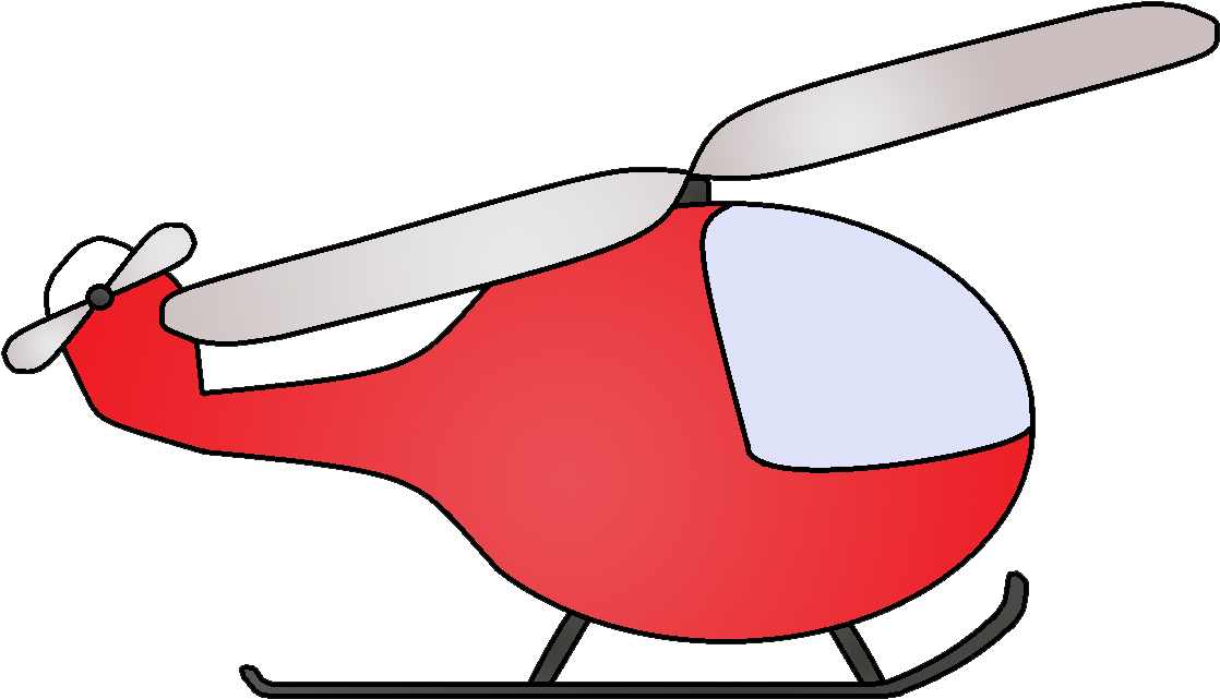 Helicopter Clipart Cute - Helicopter Clipart Transparent Background (1132x672), Png Download