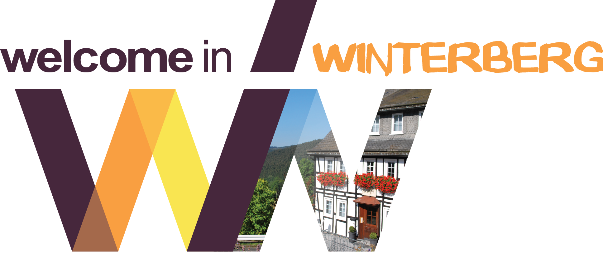 Welcome In Winterberg - House (1935x811), Png Download