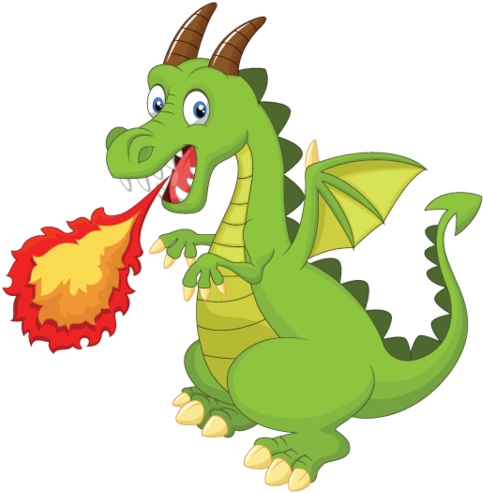 Fire Breathing Dragon Wheelchair Costume Child's - Imagenes De Dragones Animados (480x480), Png Download