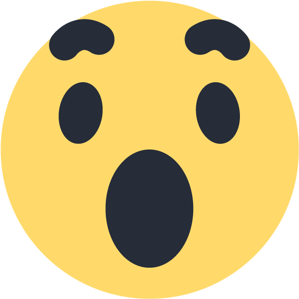 Facebook Emoji Png Jpg Royalty Free - Facebook Wow Emoji Png (600x600), Png Download