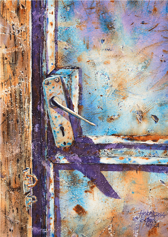 Closed No - - Modern Art (1000x1000), Png Download