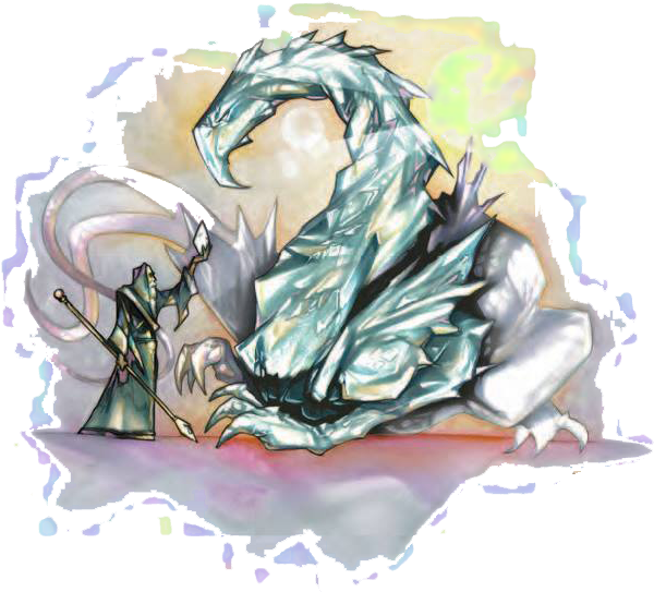 If The Dragon Is Within An Area Of Bright Light, This - Crystal Dragon 3.5 (654x583), Png Download