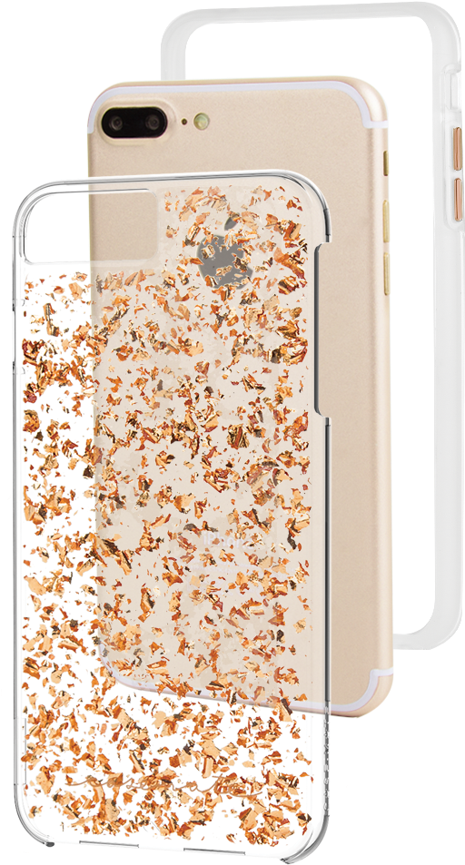 Cmi Iphone 8 Plus Karat Rosegold Cm036166 4 2 - Case-mate Cover For Iphone 7 Plus - Rose Gold Karat (1000x1000), Png Download