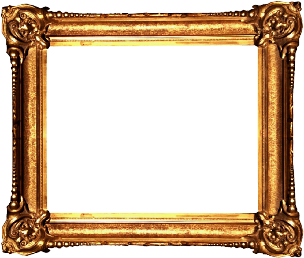 Victorian Frame Transparent Images - Victorian Picture Frames Png (1024x883), Png Download