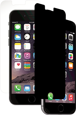 Privascreen™ Blackout Privacy Filter - Iphone 6s Price Vs Iphone 7 (500x500), Png Download