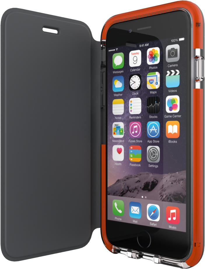 Tech21 Classic Shell Case For Iphone 6 Case - Tech 21 Evo Wallet Case Iphone (550x400), Png Download