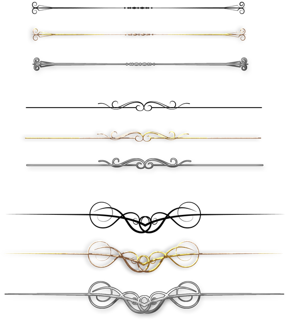 Victorian, Art Deco, Corner, Border, Frame, Design - Victorian Line Border Png (612x720), Png Download