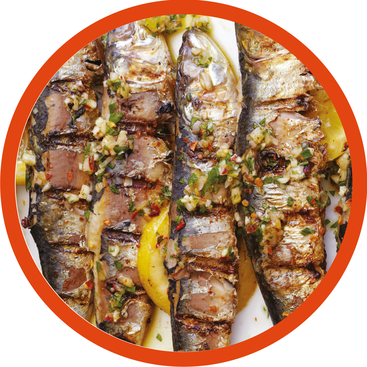 ½ Kg Fresh Sardines, Cleaned, Scaled And Gutted 2-3 - Side Dish (1181x1181), Png Download