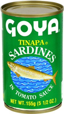Goya Tinapa Sardines In Tomato Sauce, - Goya Tinapa Sardines In Tomato Sauce - 5.5 Oz Can (650x499), Png Download