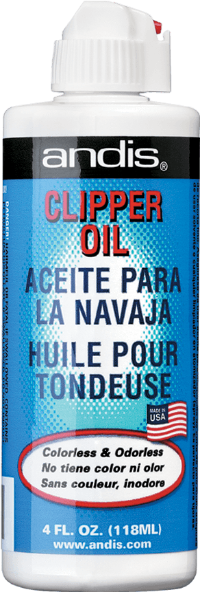 Andis Clipper Oil - Andis Clipper Oil (4 Oz) (780x920), Png Download