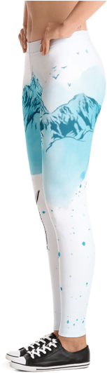 Bearonalog Farbe Splatter Leggings - Hergestellt In (600x600), Png Download