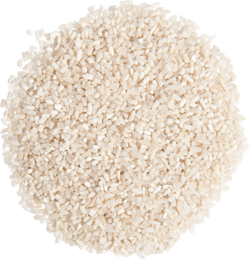 Broken Rice Are Pieces Of Rice Kernels Segregated During - Sodium Dichloroisocyanurate (350x363), Png Download