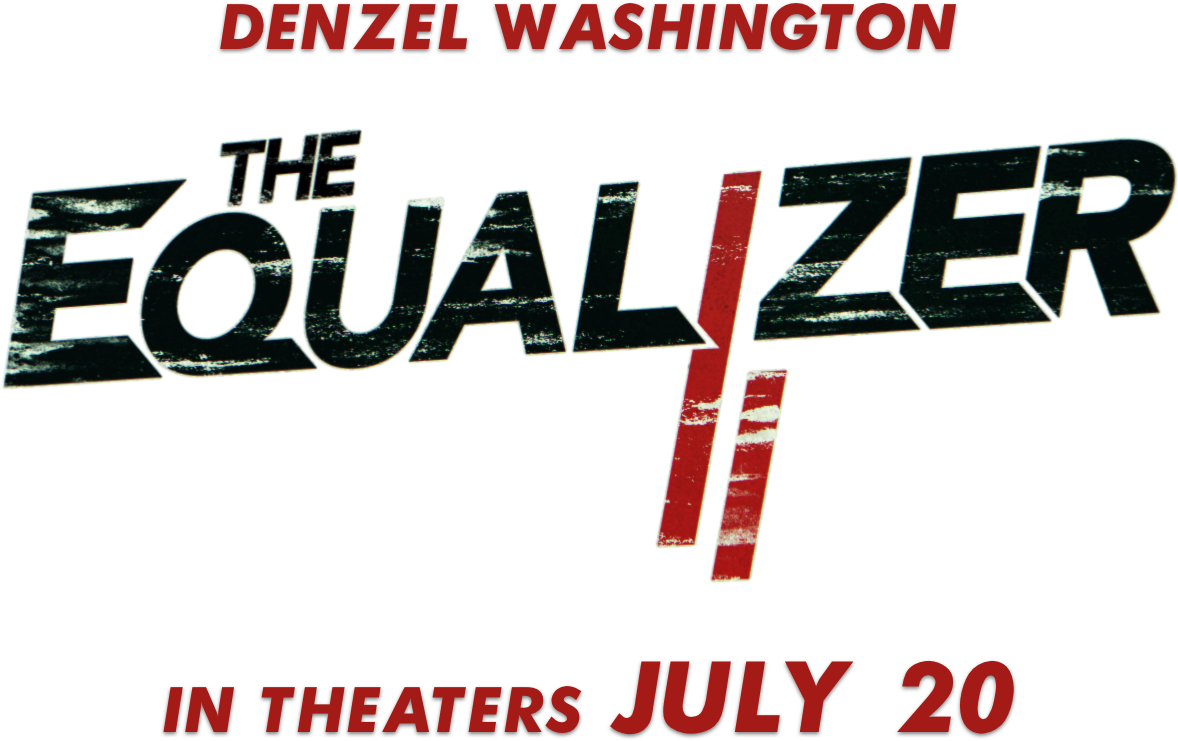 The Equalizer - Equalizer 2 Movie Title (1177x757), Png Download