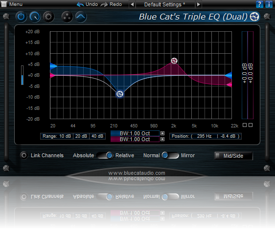 Blue Cat's Triple Eq X64 - Blue Cat Triple Eq (562x469), Png Download