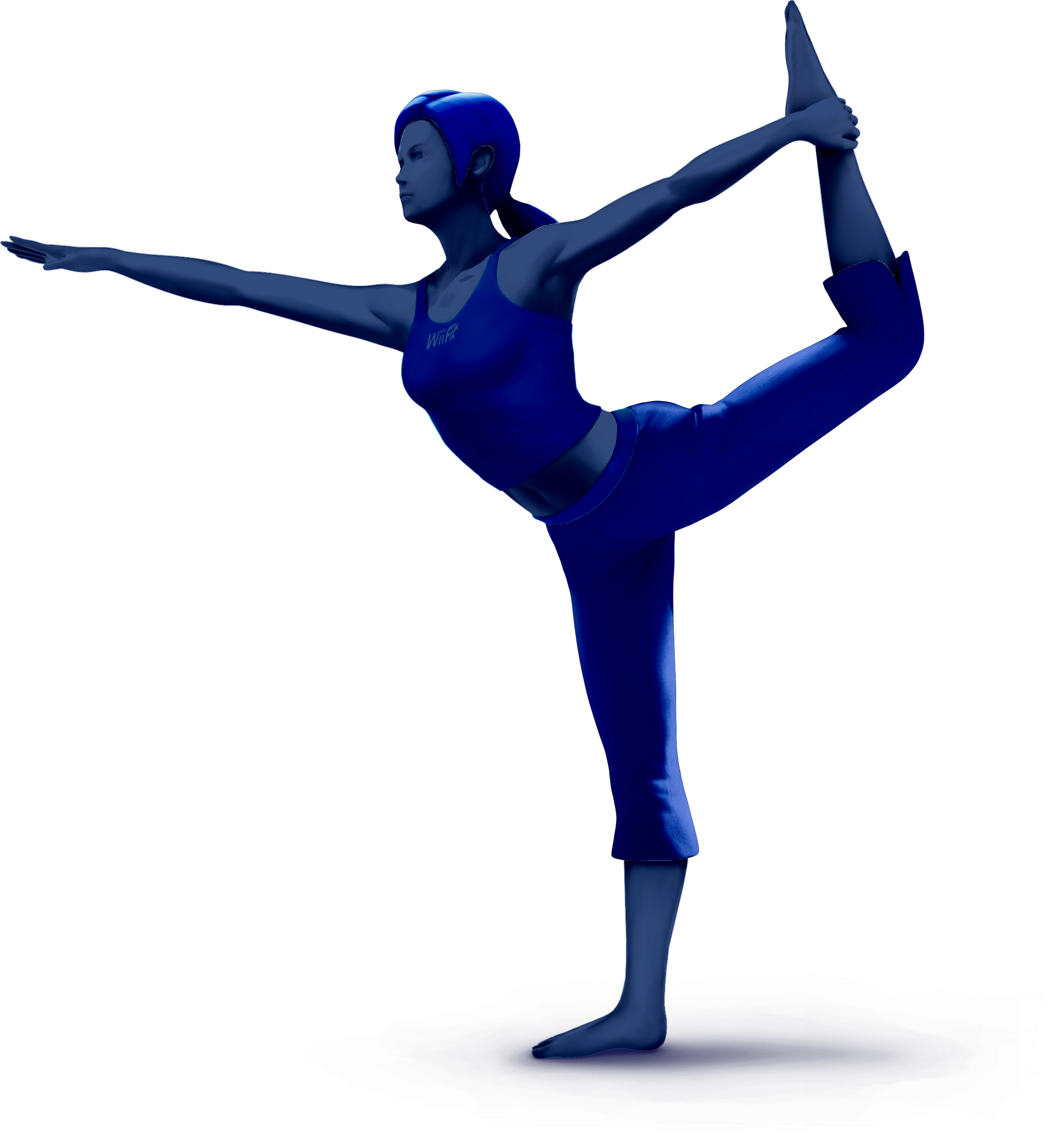 Wft Female Reckless Woman - Wii Fit (2000x2132), Png Download