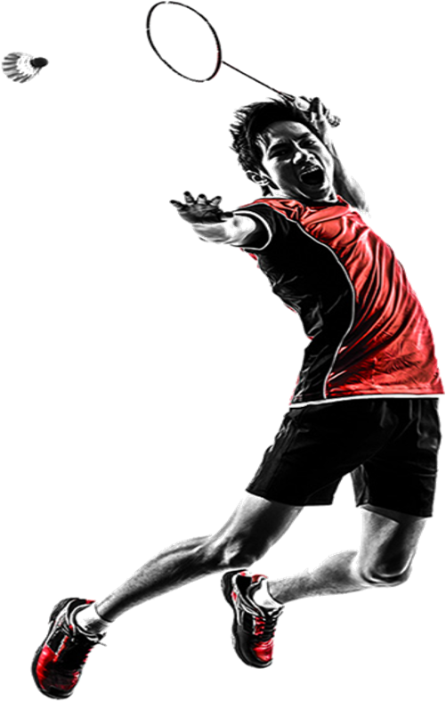 About The Championships - Transparent Badminton Player Png (533x799), Png Download