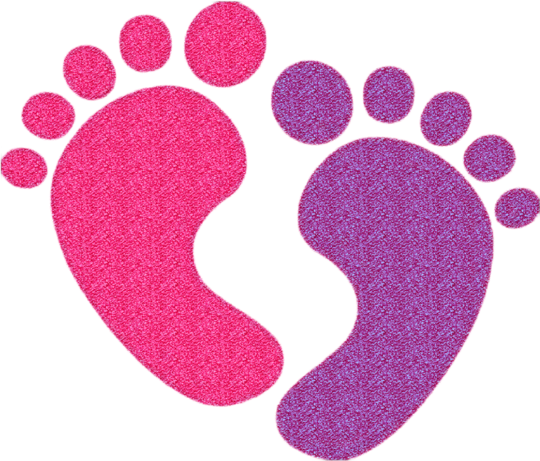 Baby Feet Clipart Png (1024x1024), Png Download