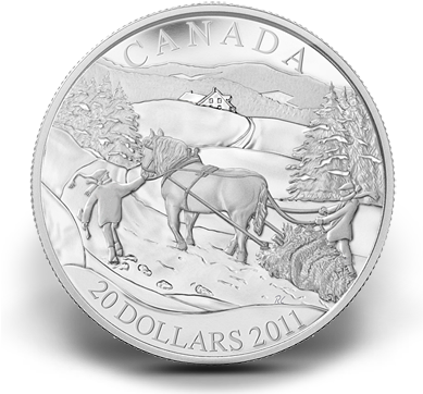 Canadian Mint Coins Trains (388x371), Png Download