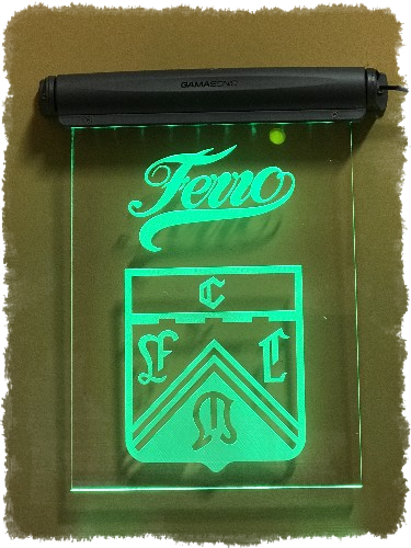 Acrilico Ciluminado Con Leds - Light-emitting Diode (375x500), Png Download