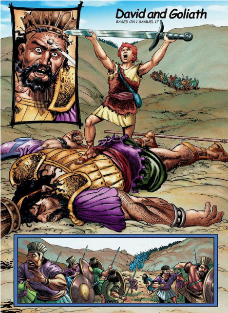 The Action Bible Jigsaw - Action Bible Sergio Cariello (640x640), Png Download